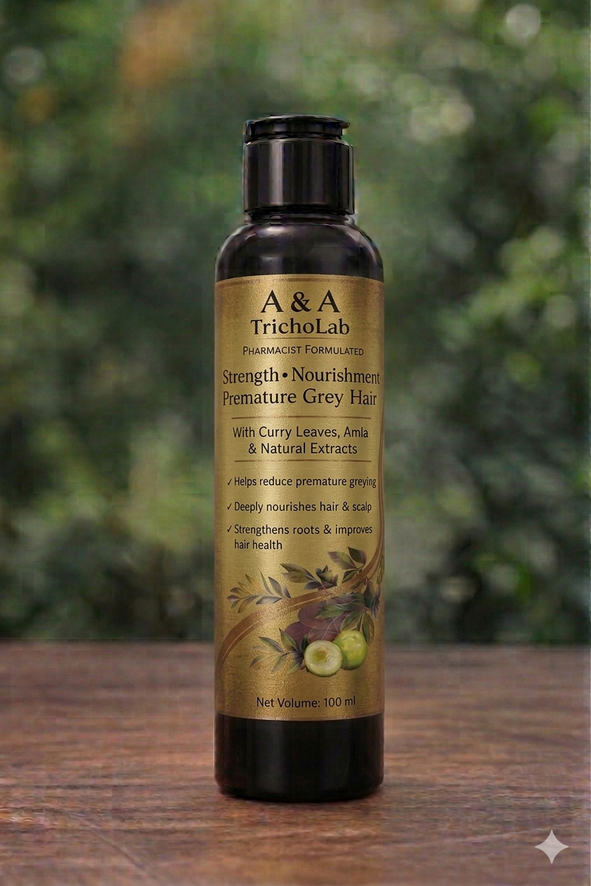 Herbal Hair Oil for Hair Growth and Hair Fall Control | Natural Oil for Strong, Thick & Healthy Hair.
